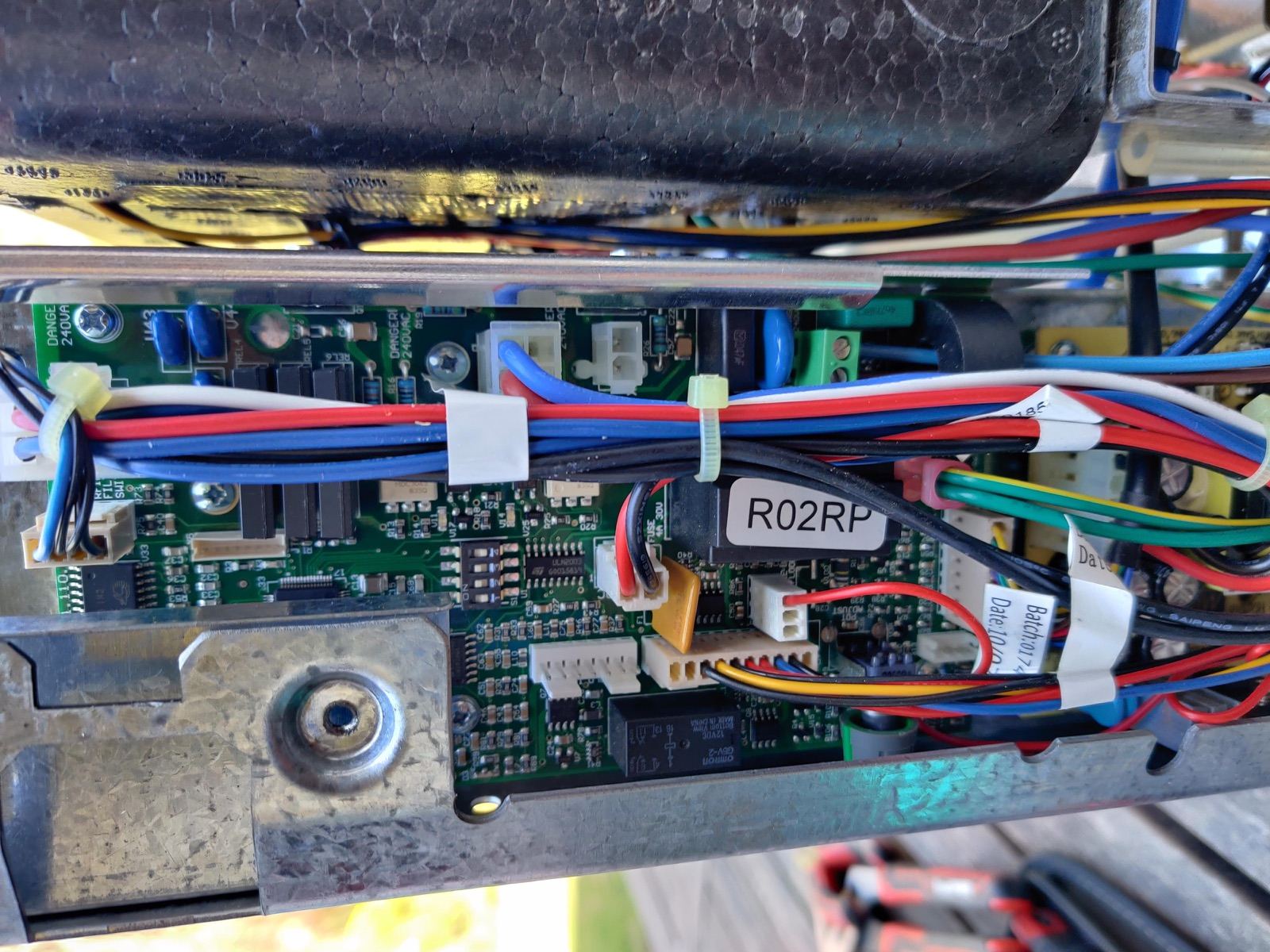 Electrical control board diagnostics for commercial equipment